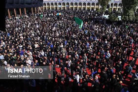 اجتماع جاماندگان اربعین در شیراز+ عکس