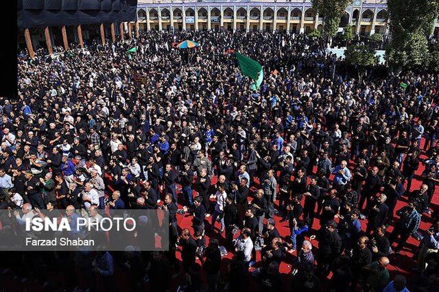 اجتماع جاماندگان اربعین در شیراز+ عکس