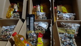 توزیع 2000 بسته آجیل بین محرومان شیراز