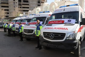 بهره‌برداری از ۱۱ آمبولانس پیشرفته در شیراز
