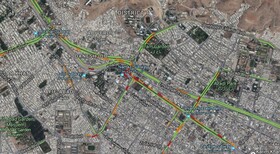 طراحی نقشه هوشمند تردد شهروندان در شیراز