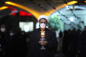 عزاداری شب شام غریبان امام حسین (ع) - حرم مطهر احمد ابن موسی شاهچراغ (ع)