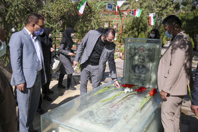 تجدید میثاق جهادگران دانشگاهی فارس با شهدا