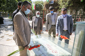تجدید میثاق جهادگران دانشگاهی فارس با شهدا