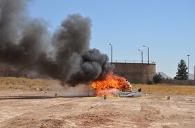 امحاء بیش از ۷ تن مواد مخدر در فارس