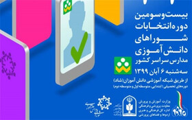 برگزاری انتخابات شوراهای دانش‌آموزی در فارس