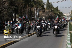 برگزاری رژه خودرویی و موتوری در شیراز