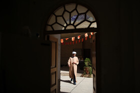 مراسم عمامه گذاری طلاب مدرسه علمیه «منصوریه» شیراز