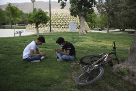 سیزده بدر «نارنجی» در شیراز - (پارک آزادی)