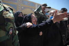 تشییع محمدحسین دهقانی،پلیس افتخاری کلانتری ۱۸ولیعصر (عج) شهر شیراز