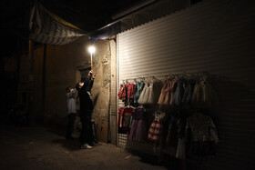 تعطیلی اصناف شیراز در وضعیت قرمز کرونا - خیابان طالقانی