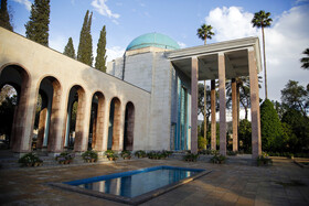 نمای داخلی مجموعه آرامگاه و مجموعه فرهنگی سعدی