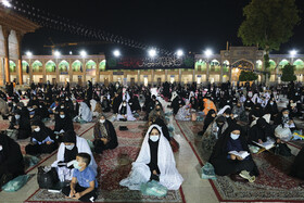 مراسم احیا شب نوزدهم ماه مبارک رمضان - حرم احمد ابن موسی،شاهچراغ (ع) -شیراز