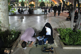 مراسم احیا شب نوزدهم ماه مبارک رمضان - حرم احمد ابن موسی،شاهچراغ (ع) -شیراز