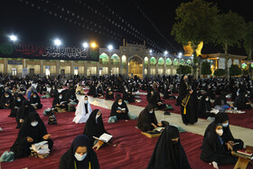 مراسم احیا شب نوزدهم ماه مبارک رمضان - حرم احمد ابن موسی،شاهچراغ (ع) -شیراز