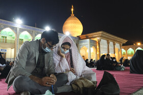 مراسم احیا شب نوزدهم ماه مبارک رمضان - حرم احمد ابن موسی،شاهچراغ (ع) -شیراز