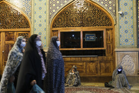 مراسم احیا شب نوزدهم ماه مبارک رمضان - حرم احمد ابن موسی،شاهچراغ (ع) -شیراز