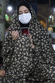 مراسم احیا شب نوزدهم ماه مبارک رمضان - حرم احمد ابن موسی،شاهچراغ (ع) -شیراز