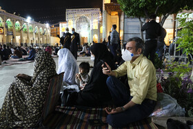 مراسم احیا شب نوزدهم ماه مبارک رمضان - حرم احمد ابن موسی،شاهچراغ (ع) -شیراز