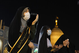 مراسم احیا شب نوزدهم ماه مبارک رمضان - حرم احمد ابن موسی،شاهچراغ (ع) -شیراز