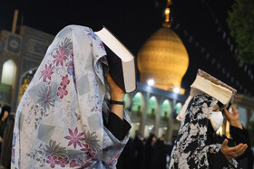 مراسم احیا شب نوزدهم ماه مبارک رمضان - حرم احمد ابن موسی،شاهچراغ (ع) -شیراز