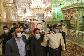 تشییع پیکر مطهر شهید "کریمی" در شیراز