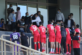 در حاشیه دیدار دو تیم قشقایی شیراز - فولاد خوزستان