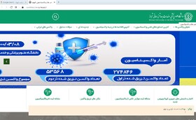 رونمایی از پایگاه اینترنتی واکسیناسیون کرونا در فارس