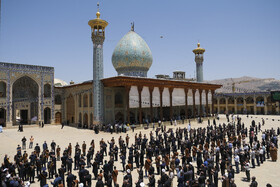 عزاداری سالروز شهادت امام جعفر صادق (ع) - حرم شاهچراغ (ع) شیراز
