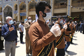 عزاداری سالروز شهادت امام جعفر صادق (ع) - حرم شاهچراغ (ع) شیراز