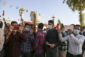 سیزدهمین دوره انتخابات ریاست جمهوری و ششمین دوره انتخابات شوراها در شیراز - حرم شاهچراغ 