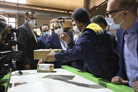 افتتاح مرکز هوشمند تجزیه و مبادلات شرکت پست استان فارس