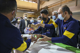 افتتاح مرکز هوشمند تجزیه و مبادلات شرکت پست استان فارس