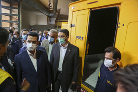 افتتاح مرکز هوشمند تجزیه و مبادلات شرکت پست استان فارس