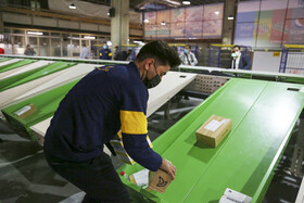 افتتاح مرکز هوشمند تجزیه و مبادلات شرکت پست استان فارس