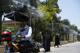 تشدید گرمای تابستان - شیراز