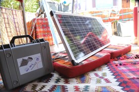 توزیع پنل‌های خورشیدی بین عشایر لارستان