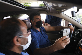 واکسیناسیون رانندگان ناوگان حمل و نقل عمومی (تاکسی و اتوبوس) بر علیه ویروس کرونا - ورزشگاه پارس شیراز