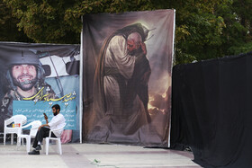 شیراز، سومین حرم اهل بیت (ع) سیاه پوش محرم- میدان گاز