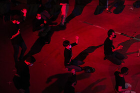 عزاداری شب چهارم محرم در علی ابن حمزه (ع) توسط هیئت لثارات الحسین (ع) - شیراز