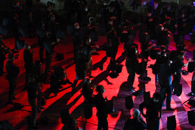 عزاداری شب چهارم محرم در علی ابن حمزه (ع) توسط هیئت لثارات الحسین (ع) - شیراز