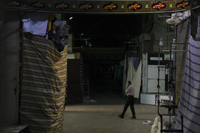 خاموشی های تحمیلی در ساعات مختلف و اوج بازار مرکزی شهر - بازار وکیل شیراز