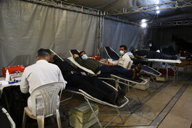 پویش نذر خون در هیئت های عزاداری - شیراز