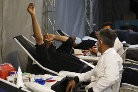 پویش نذر خون در هیئت های عزاداری - شیراز