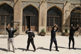 اجرای نمادین چک چکو استهبان، ثبت شده در فهرست آثار ملی - مسجد عتیق شیراز