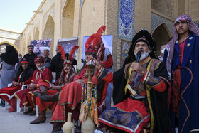 اجرای نمادین تعزیه حضرت احمدبن موسی شاهچراغ (ع)،ثبت شده در فهرست آثار ملی - مسجد عتیق شیراز