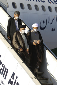 ورود ابراهیم رییسی، رییس جمهور به فرودگاه شیراز