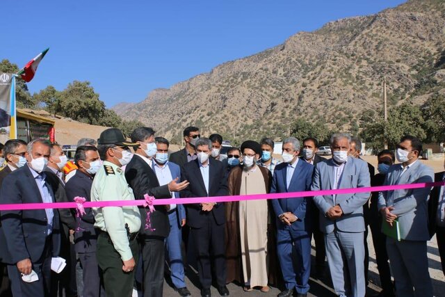 بهره برداری از یک راه روستایی در شهرستان رستم