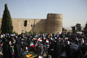 مراسم سیزده آبان ماه ۱۴۰۰ - شیراز مجموعه ارگ کریمخان زند