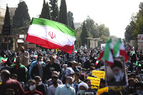 مراسم سیزده آبان ماه ۱۴۰۰ - شیراز مجموعه ارگ کریمخان زند